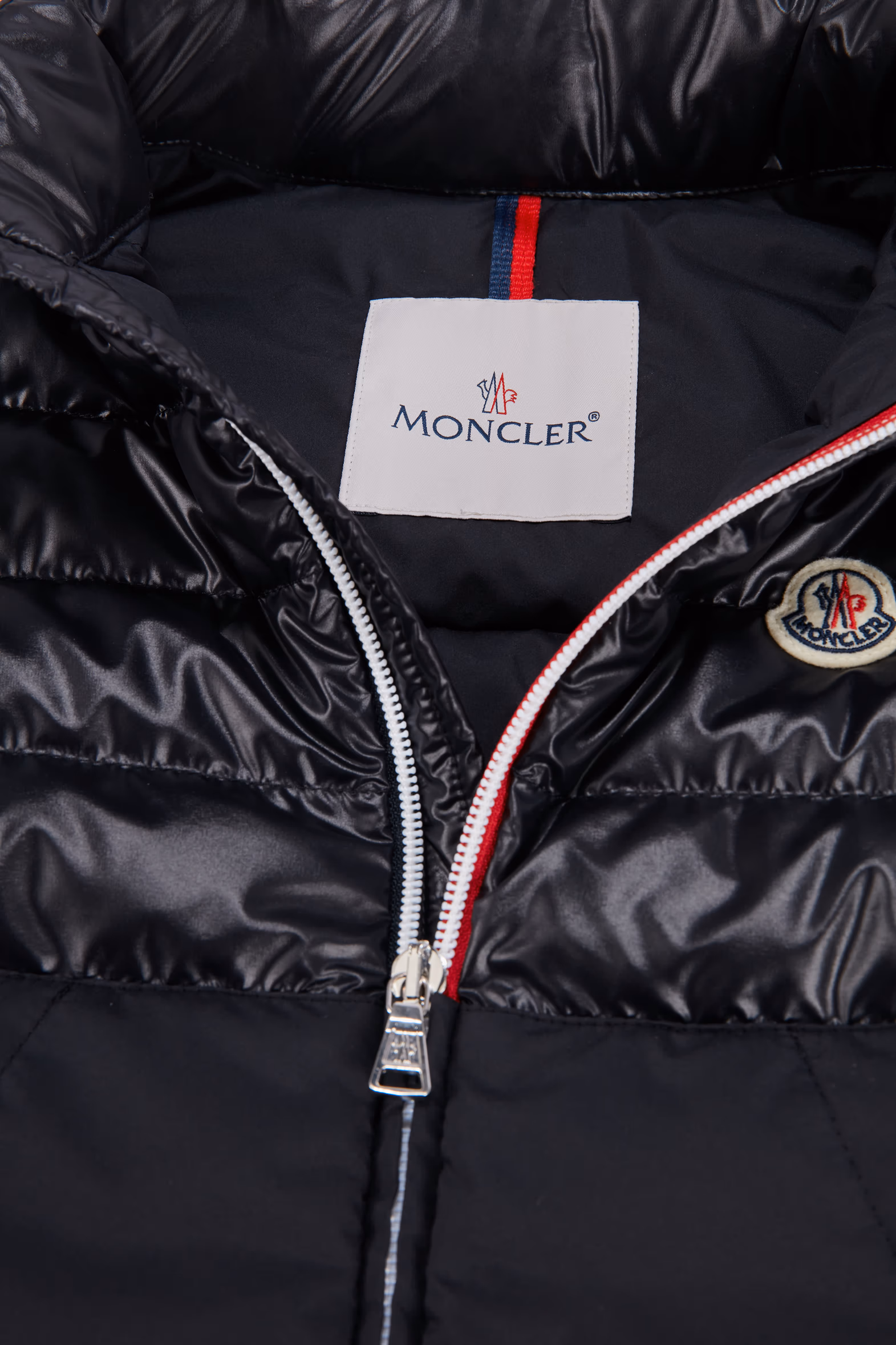 Apatou Hooded Down Vest Boy Night Blue Moncler 5